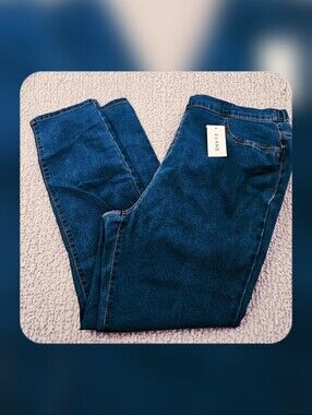 Evans Women's Deep Blue Skinny Jeans Size 22